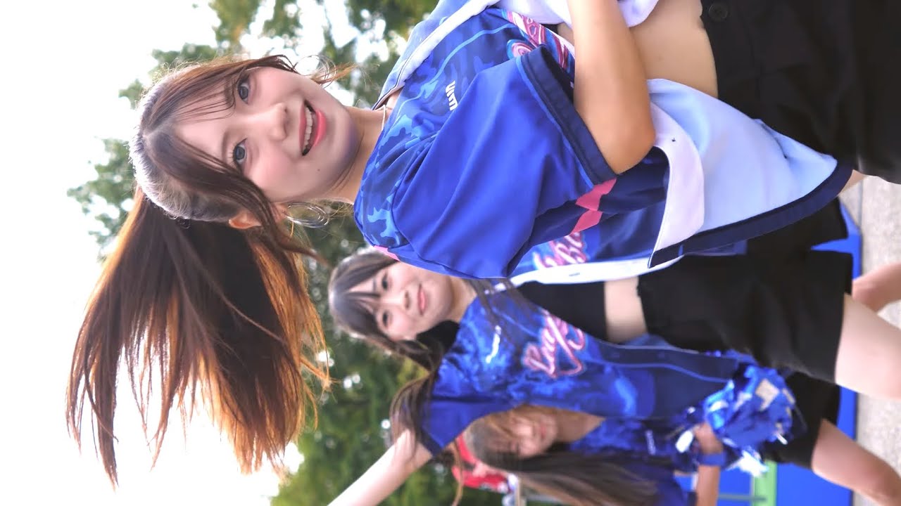 【推しカメラ】【チアダンス】Leap-Blue(リープブルー) 「TGIF」(XG) カターレ富山 vs. FC今治 K STUDIO 第1部 縦動画 2024年10月6日