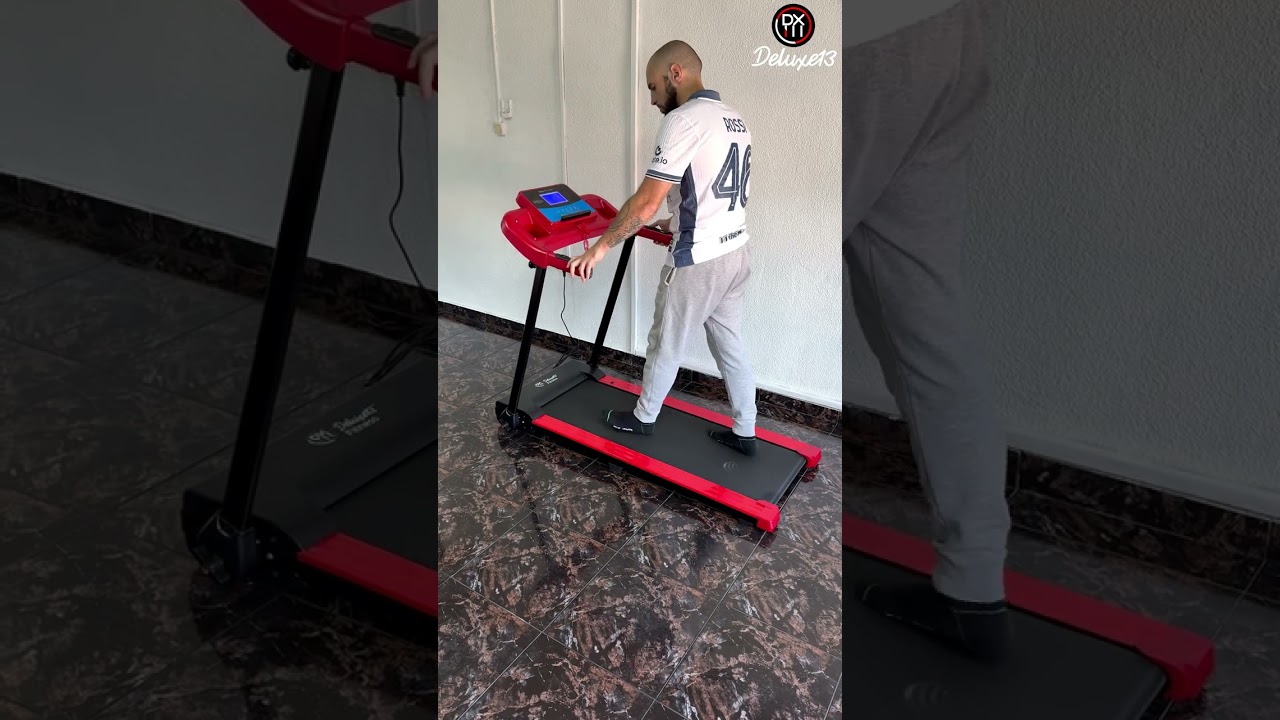 Cinta de Correr Deluxe13 en 5 Minutos 🏃‍♂️ Montaje Fácil + Plegado Compacto + 1500W