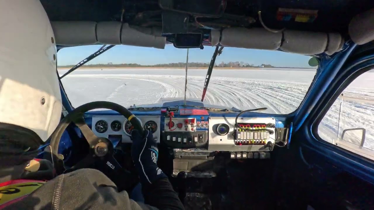 Saaremaa Jääkarikas HL Motorsport 07.02.2026 GAZ 51 (peak tire engine failure)