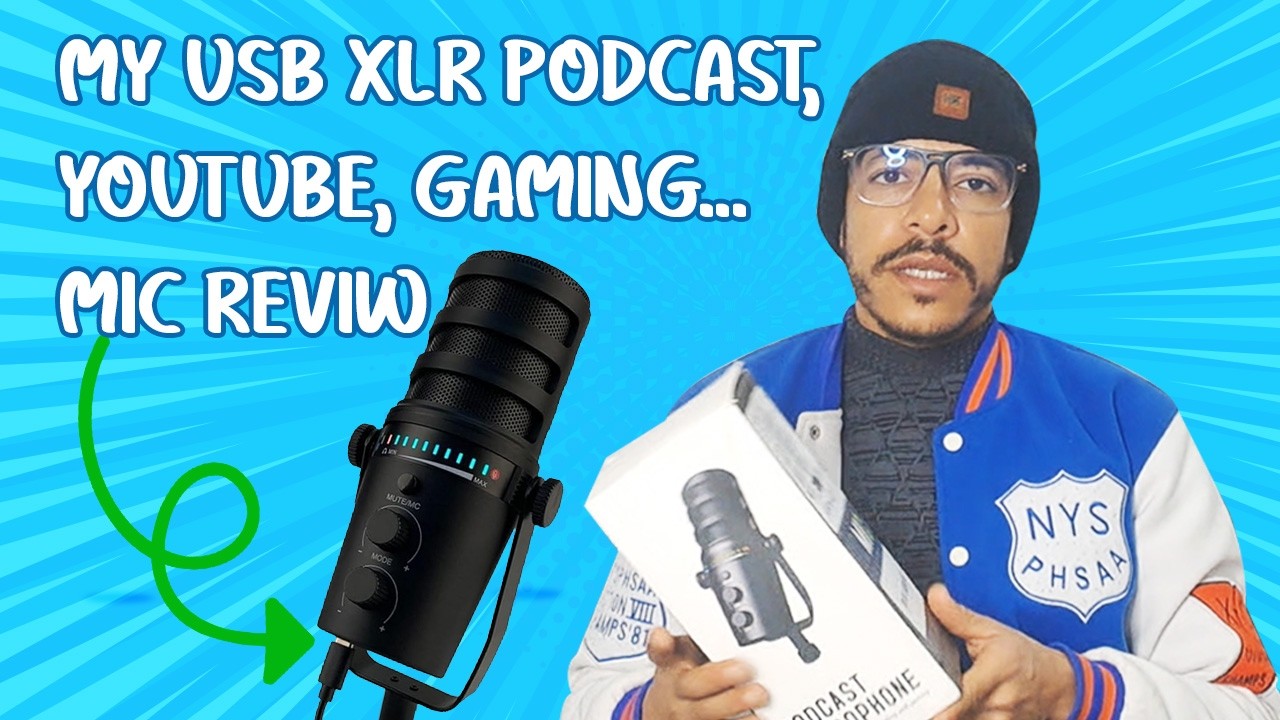 USB/XLR Microphone for YouTube, Podcasts, Tutorials, Home Recording & Gaming — My Honest Review