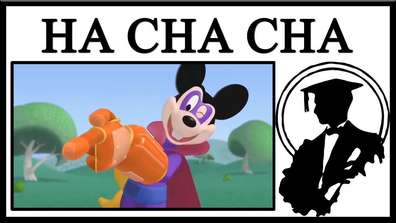 Why Does Mortimer Mouse Say Ha Cha Cha?