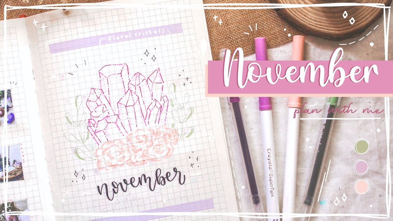 PLAN WITH ME November 2020 🔮 || Bullet Journal Set Up