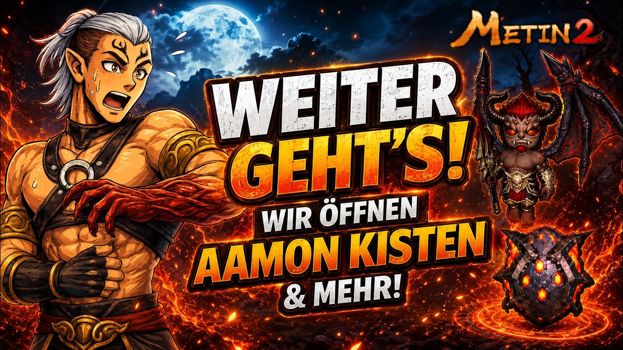 Metin2.de RUBY [#454] - Weiter Gehts! 130W AAMON-KISTEN!? & Mehr!