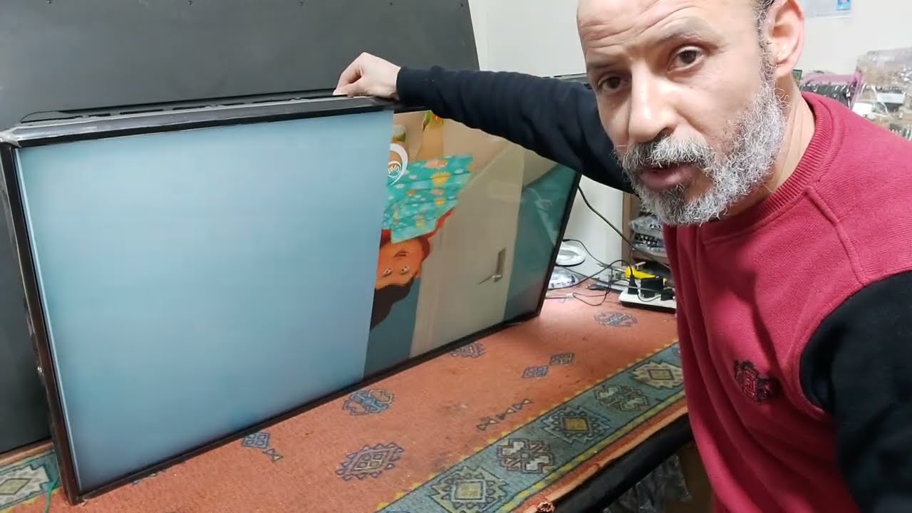 إصلاح كوف محروق شاشة ال جي fix tv led panel LG cof 49LK5730