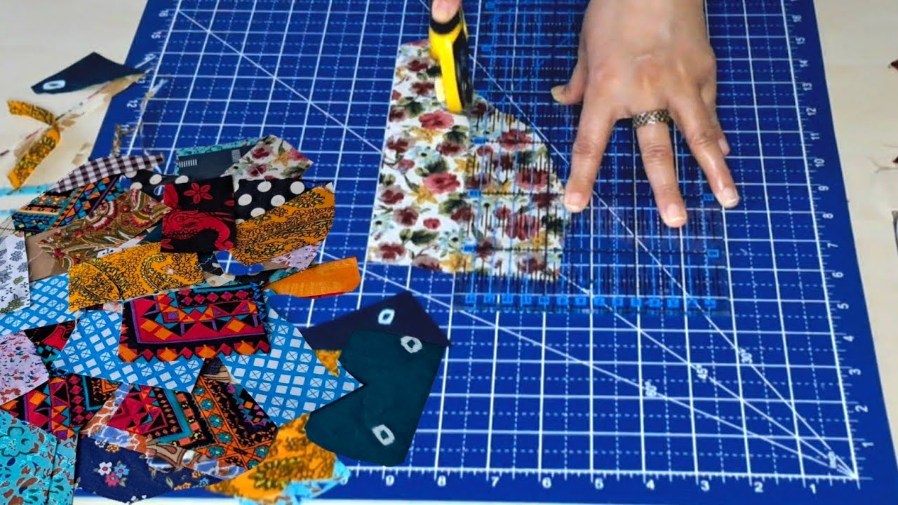 Stop‼️Save Your Fabric Scraps for This Stunning Project. Creative sewing ideas. 