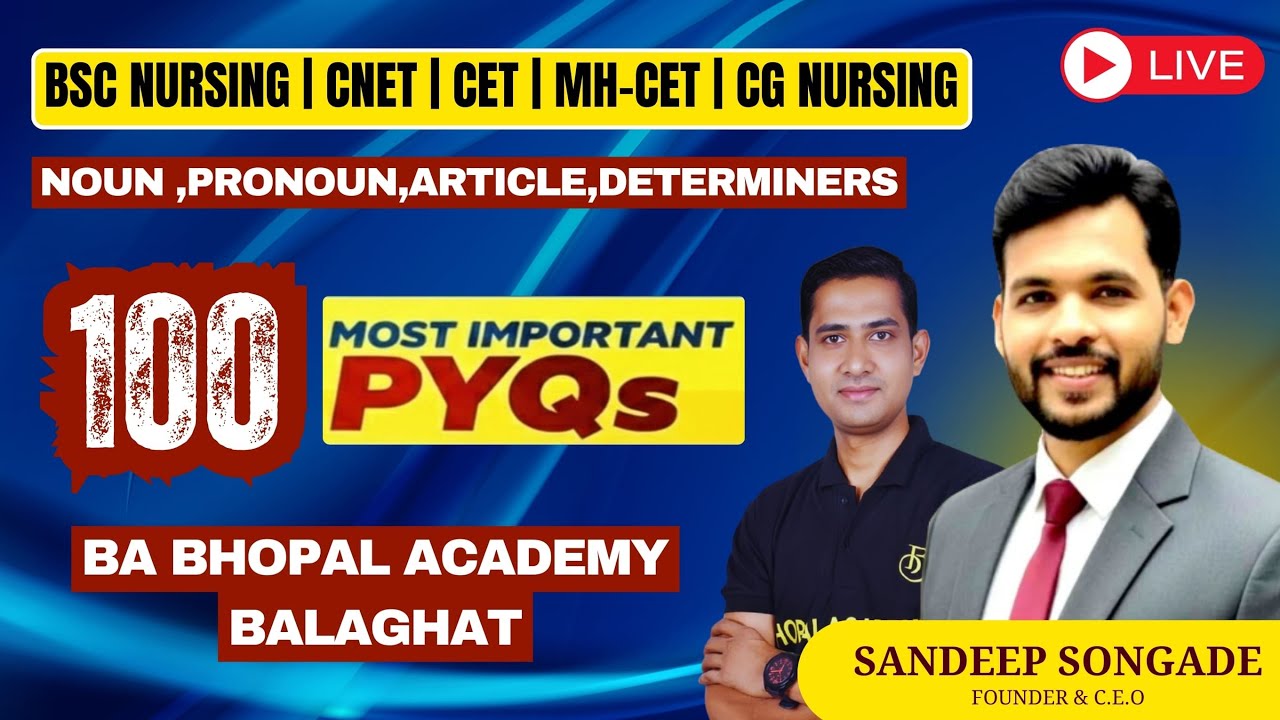 PNST 2026 | ENGLISH (NOUN,PRONOUN, ARTICLE,DETERMINERS) MOST IMP 100 QUESTION SOLUTION |