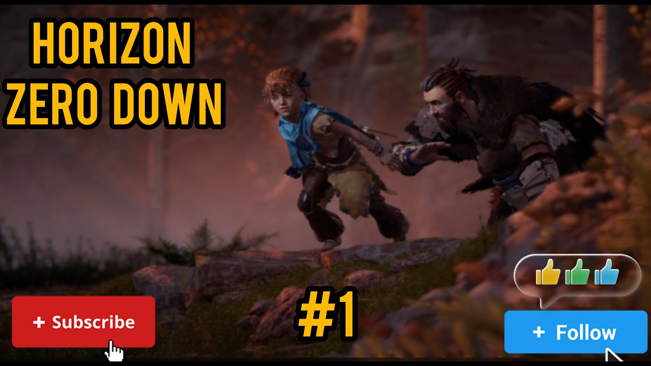 هوريزن زيرو دون \ #1 \ (Horizon Zero Dawn) اللغه العربيه مترجمه 😍