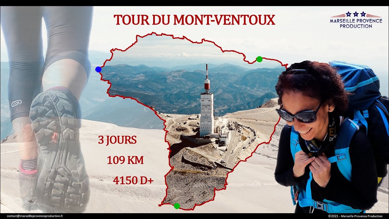 Tour du Mont-Ventoux 109km en 3 jours