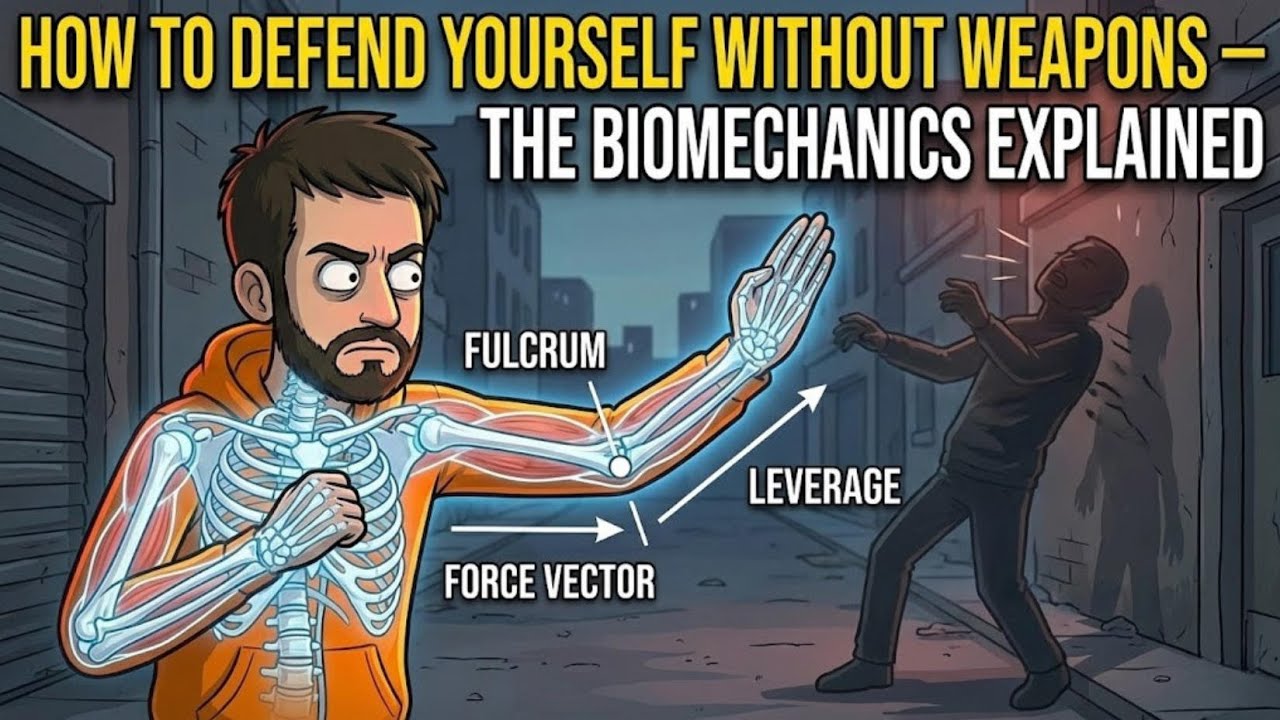 How to Defend Yourself Without Weapons — The Biomechanics Explained