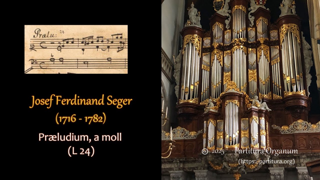 Josef Ferdinand Norbert Seger, Præludium, a moll (L 24)