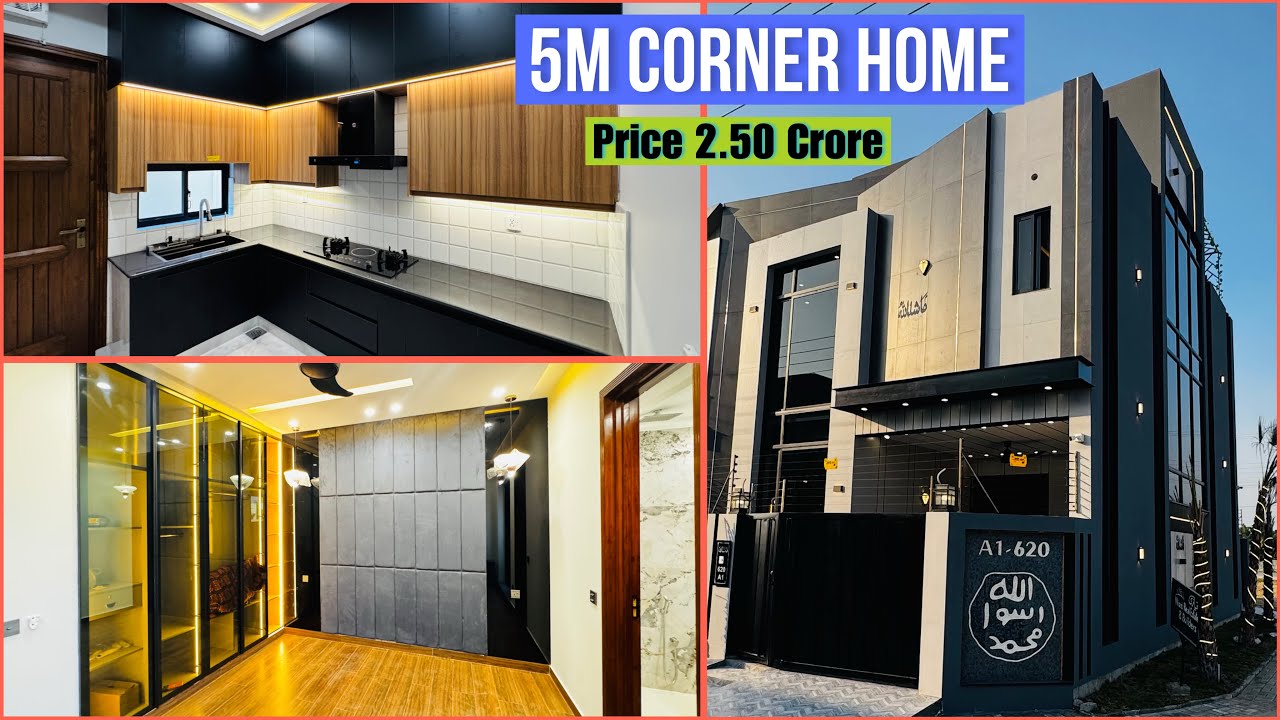 5 Marla Corner House for Sale in Central Park Lahore | 5 Marla House Tour | 5 Marla Home Design 