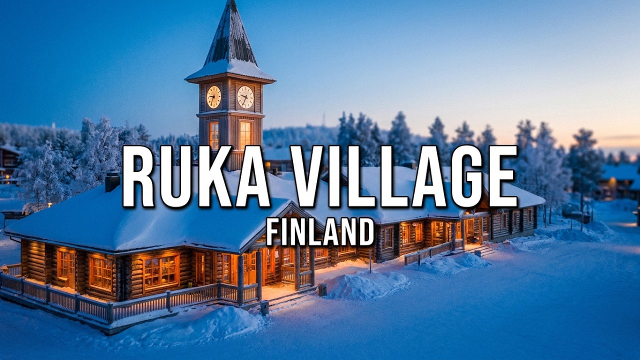 Ruka Village virtual tour, Kuusamo, Finland 🇫🇮
