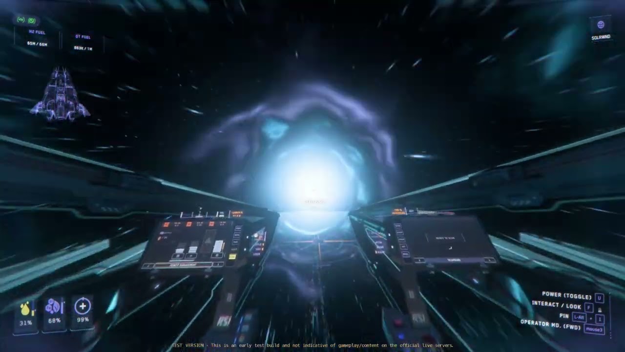 Star Citizen 4.0 Jump from Pyro to Stanton