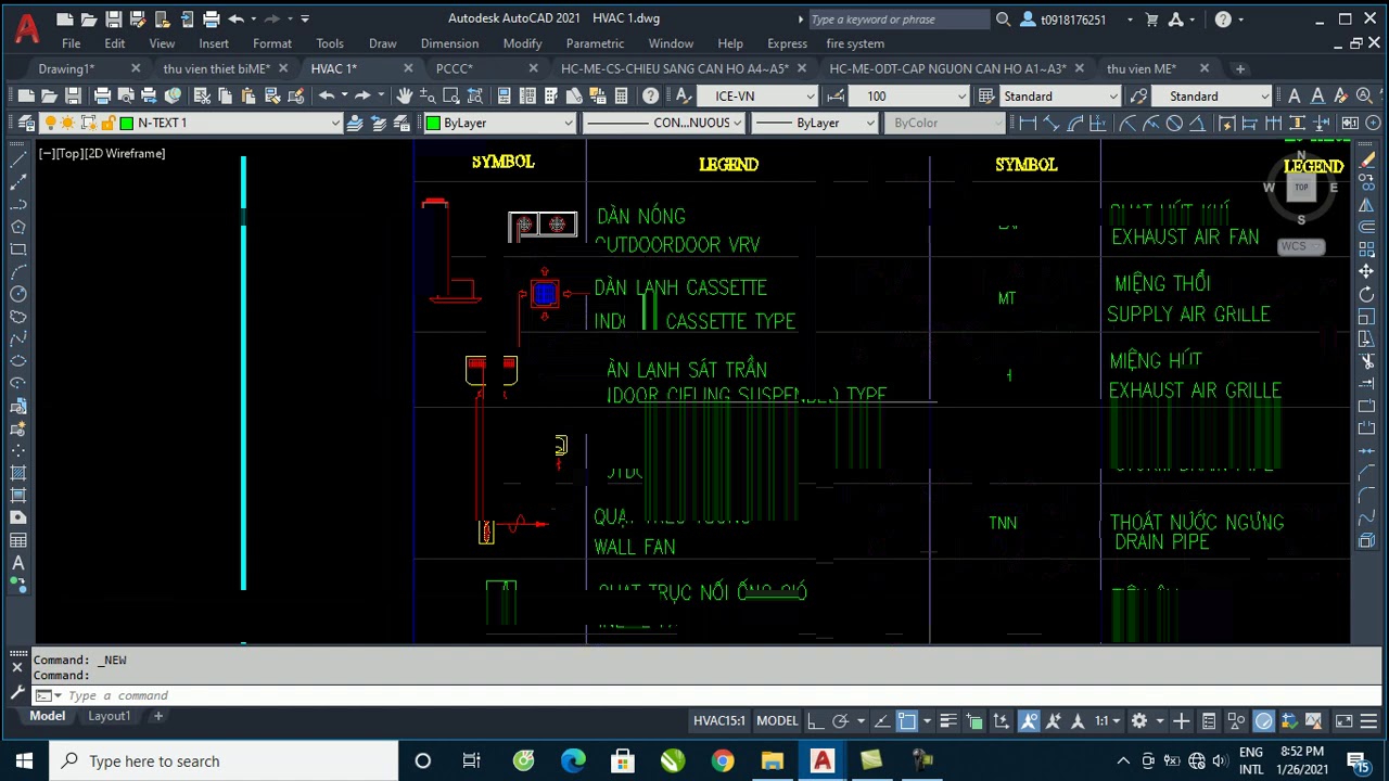 Học AutoCAD M&E - Tạo sử dụng và quản lý tốt Block trong bản vẽ Autocad Cơ Điện