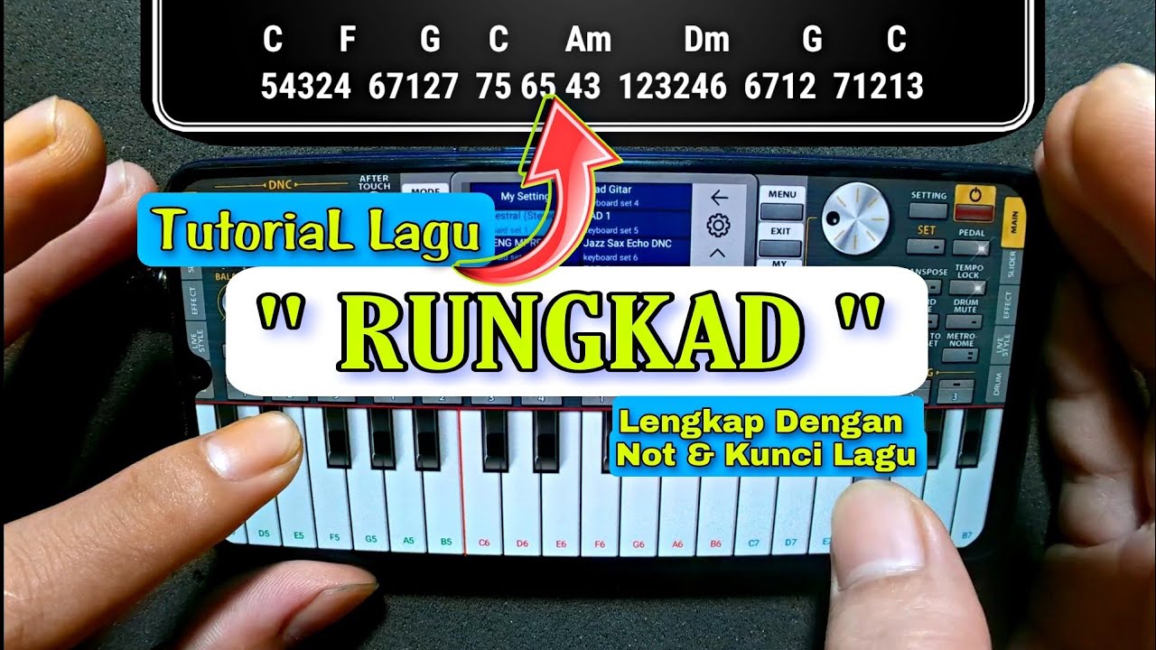 Mari Di COBA | TutoriaL Main Lagu RUNGKAD ORG 2023