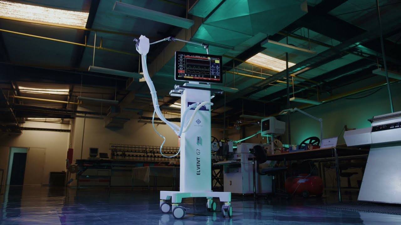 ➡️ Discover 𝗘𝗟𝗩𝗘𝗡𝗧 𝗚𝟳 - ICU Medical Ventilator - IoT Enabled Capabilities - Global Health Exhibition
