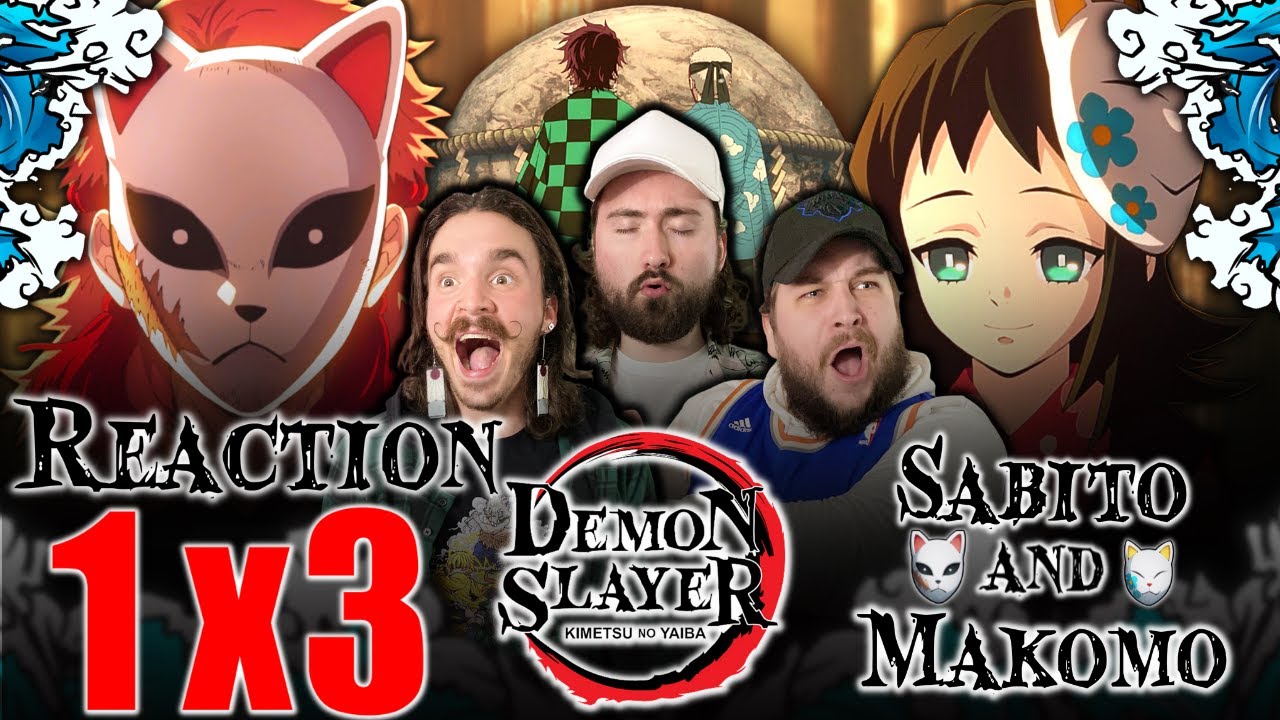 DEMON SLAYER 1x3 REACTION!!! | 