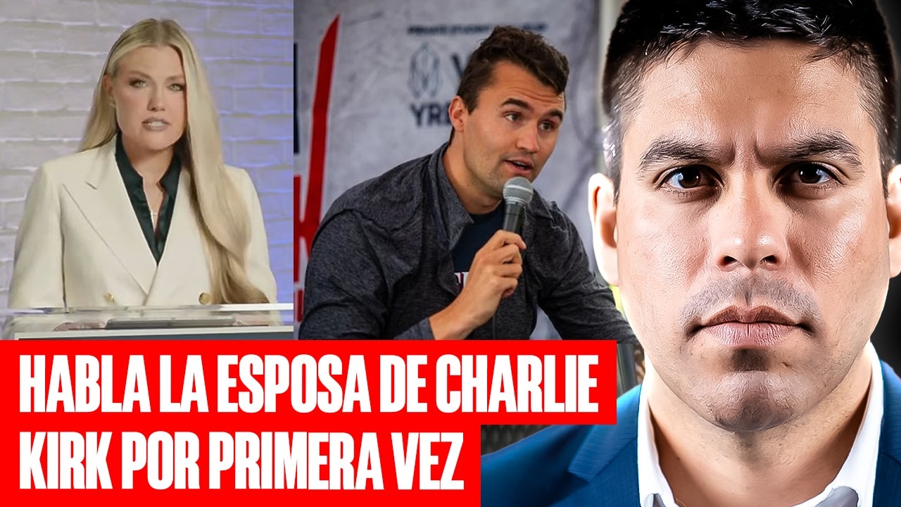 Emoción y lágrimas: conmovedor mensaje de la esposa de Charlie Kirk