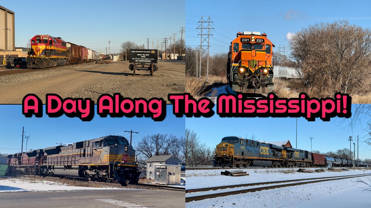 Trains Along the Mississippi River 2/3/26