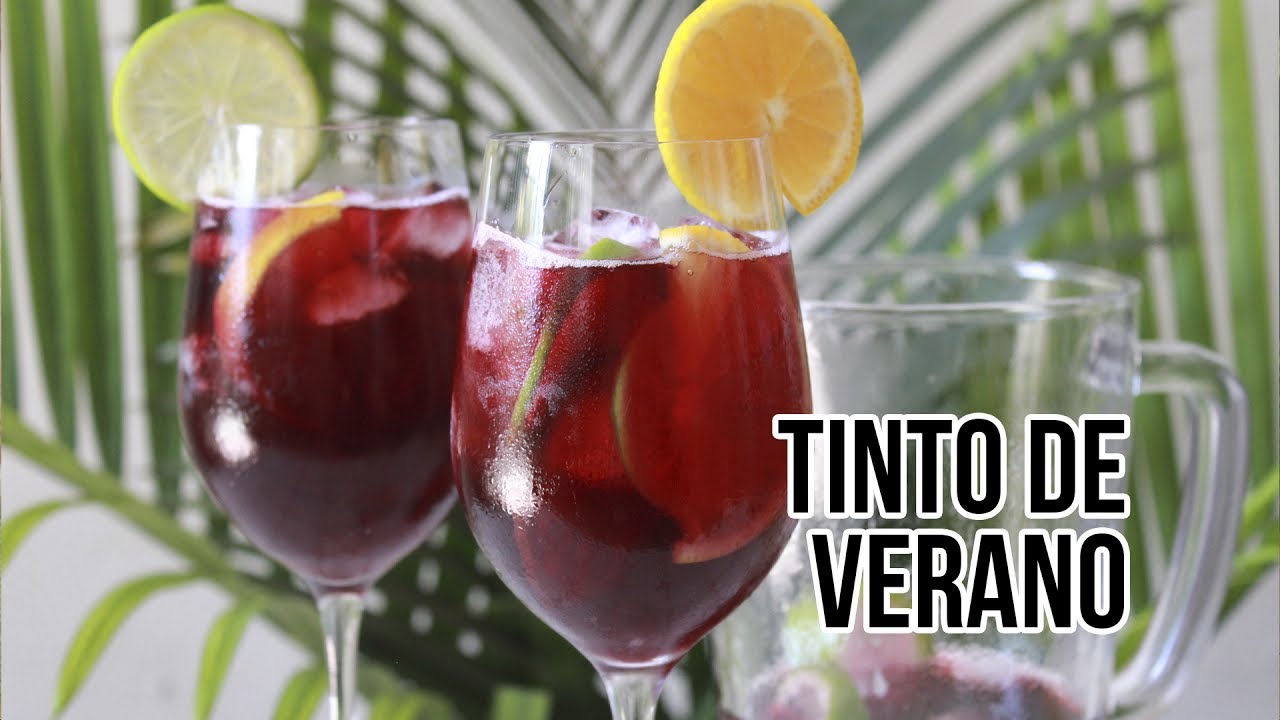 Recetas. Tinto de verano. Sabor en la mesa. Cocina facil.