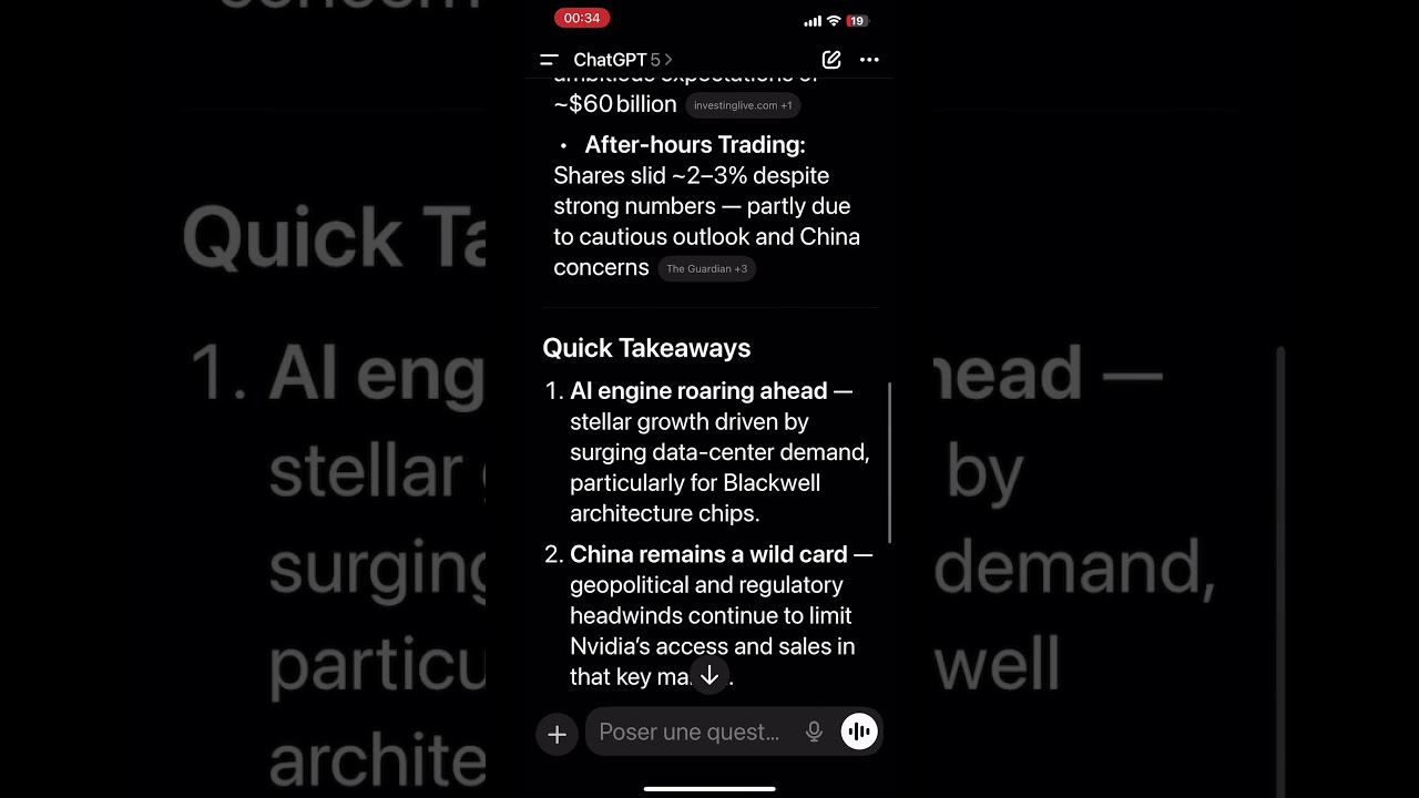 NVDA earnings beat but share price down 2% !#shorts #trading #nvda #technology
