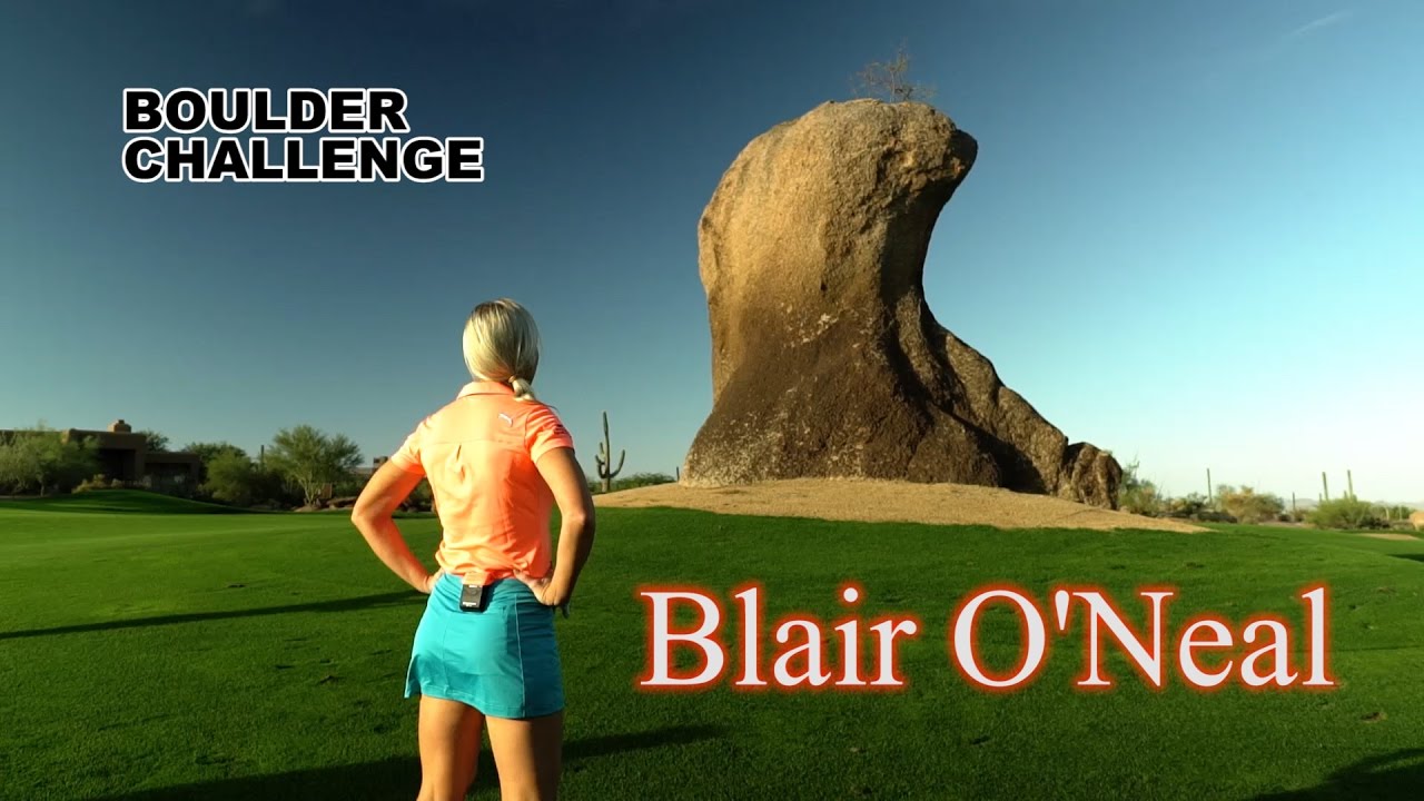 BOULDER CHALLENGE w/ Blair O'Neal | Breaking Par TV Ep. 1