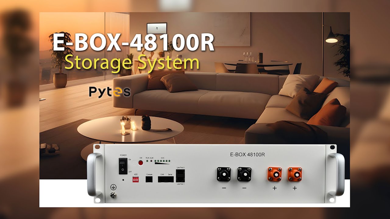 PYTES - E-BOX 48100R Storage System