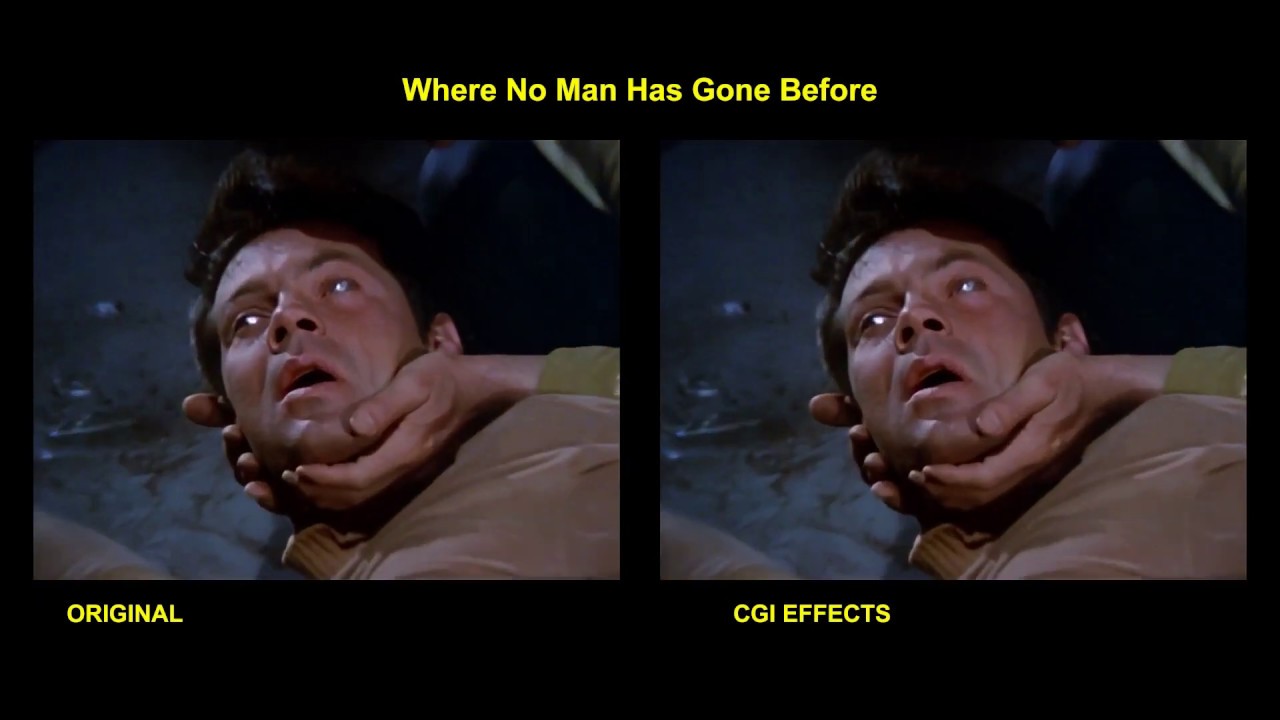 Where No Man Has Gone Before - Visual Effects Comparison