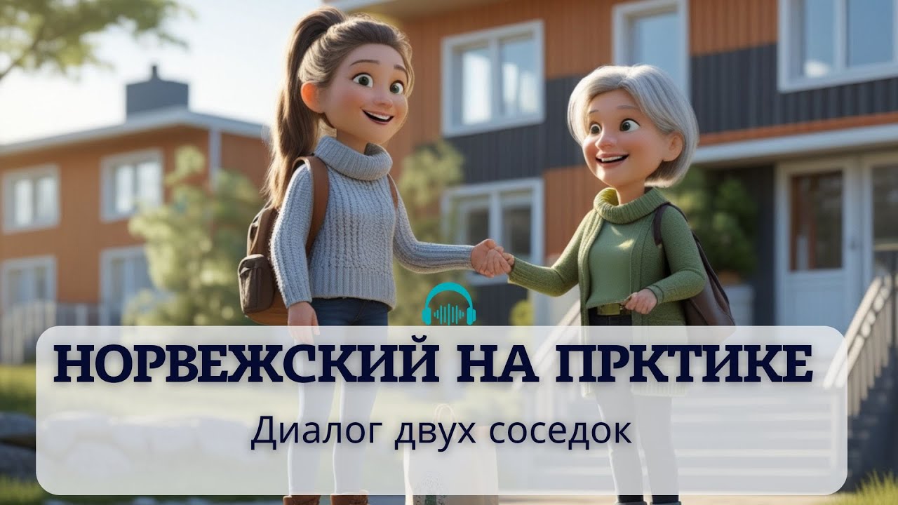 Учимся норвежскому через историю: слушаем, переводим, отвечаем А2-В1