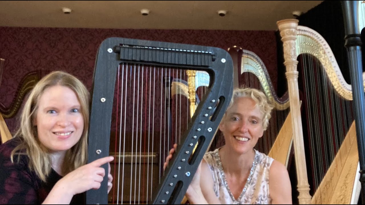 Demonstration Harp-E by Kristine Warmhold