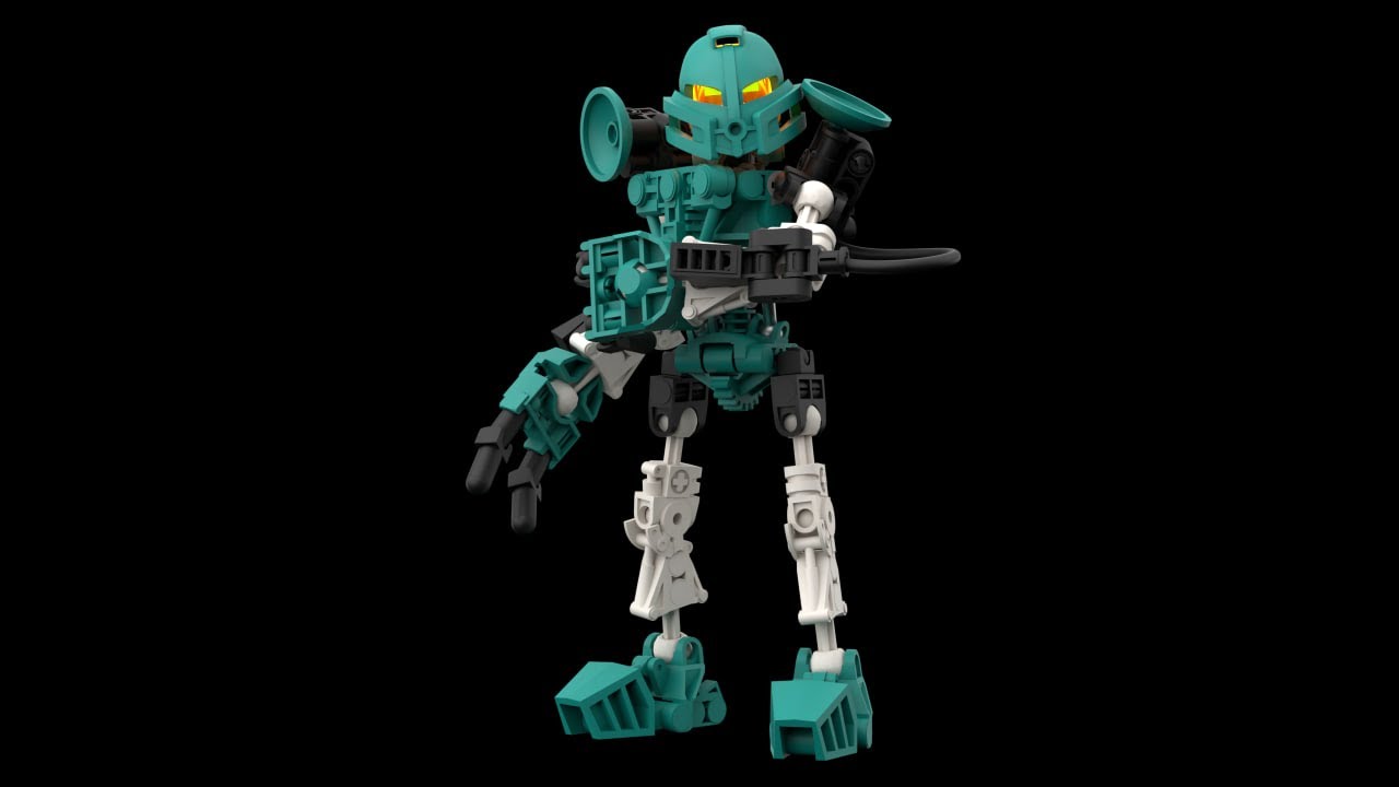 Asoltu - 3d model MOC BIONICLE. Toa MataY