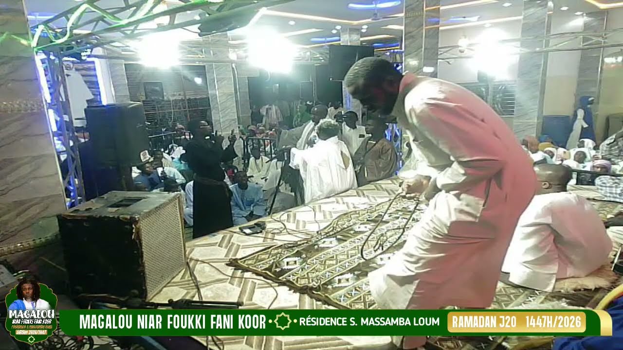 DIRECT. 20e JOUR DU RAMADANE KEUR SERIGNE MASSAMBA LOUM | RAMADAN J20