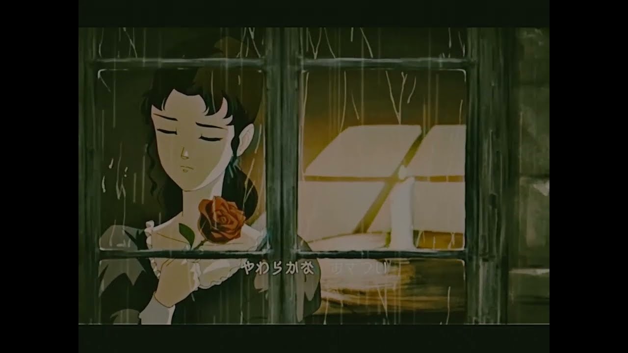 薔薇と椿テーマソング「華の淑女」VHS録画風