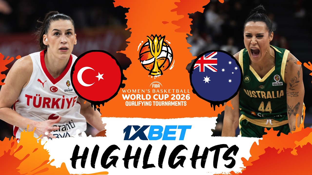 Türkiye 🇹🇷 v Australia 🇦🇺 | Highlights | #FIBAWWC 2026 Qualifying Tournament