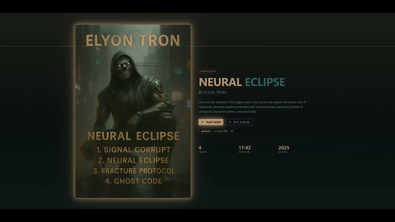 Elyon Tron - Neural Eclipse (Full Album | Midtempo Drumstep Bass)