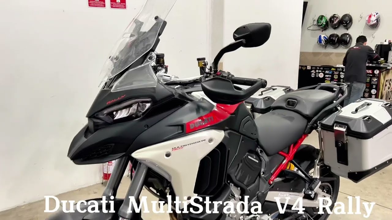 Ducati MultiStrada Rally V4 0KM - instalação acessórios #fsmotos