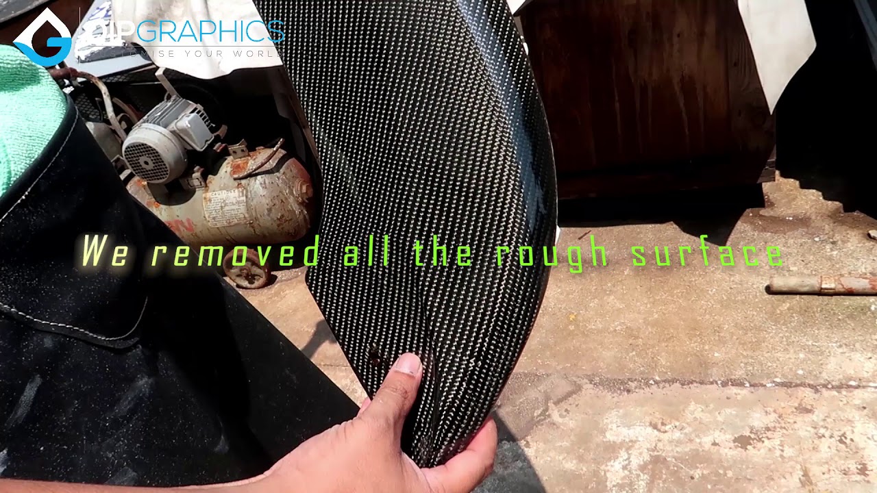 Carbon Fiber Relacquering and Refinishing Service from Singapore