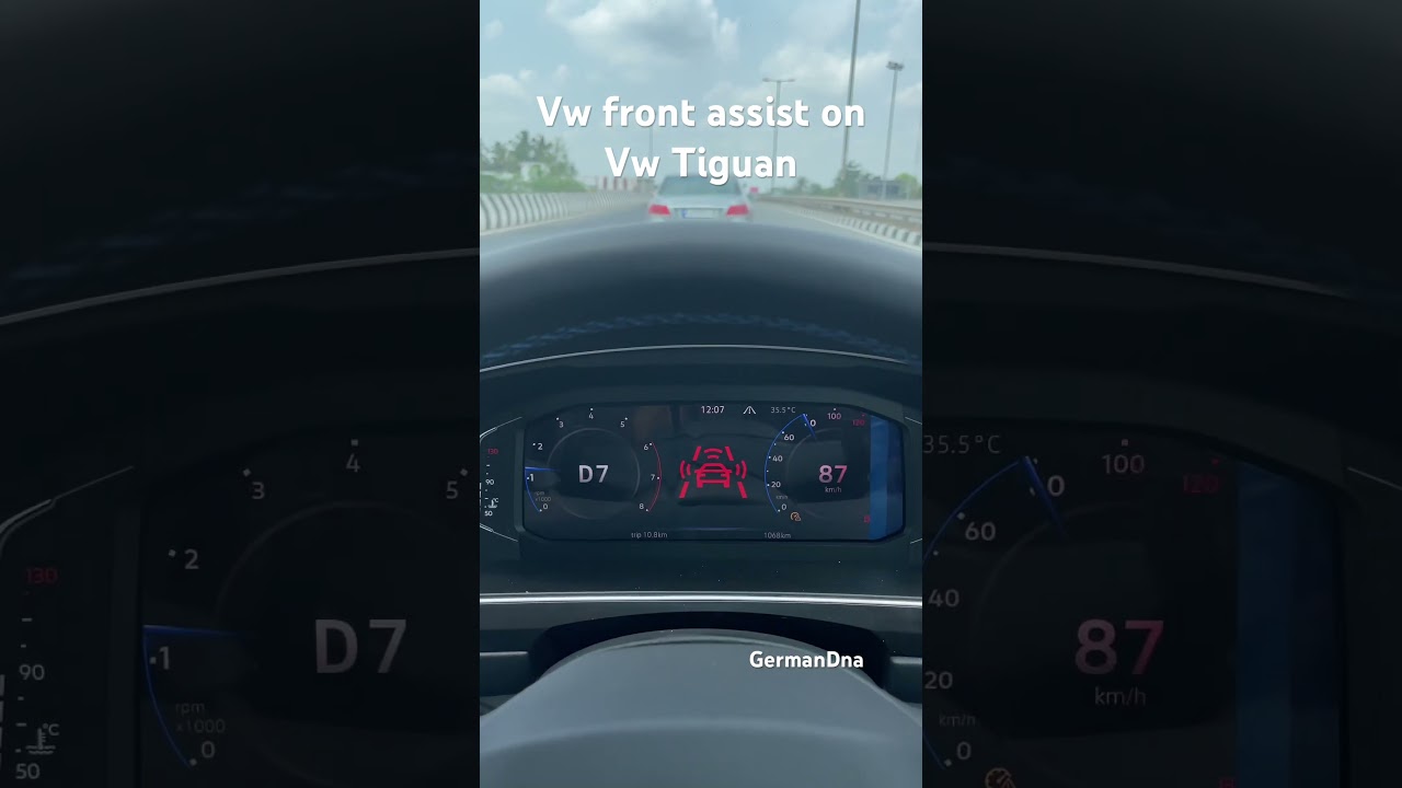 Vw oem Front Assist on vw Tiguan  front assist system with automatic emergency by GERMANDNA.