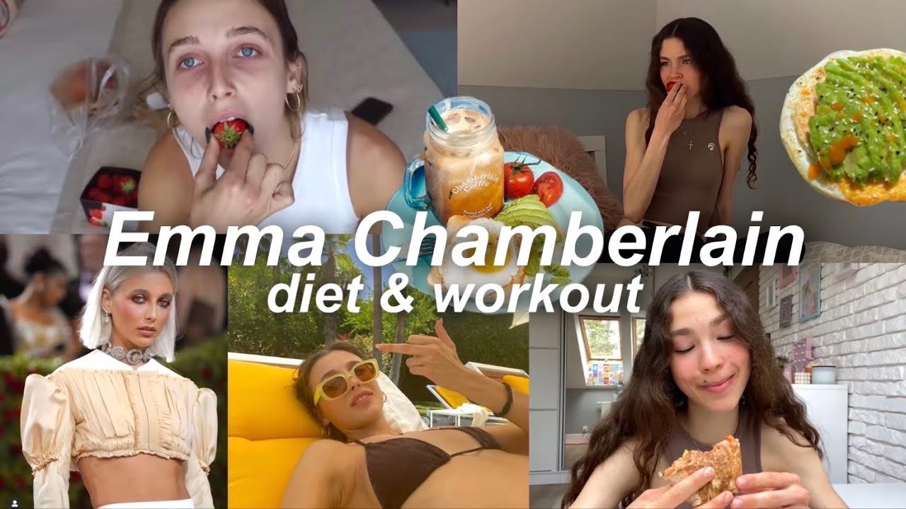 CAŁY DZIEŃ JAK EMMA CHAMBERLAIN *jem i ćwiczę jak emma*