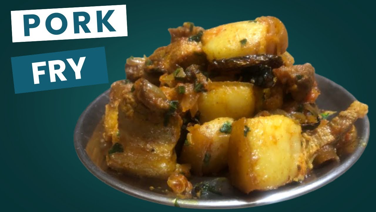 PORK FRY | Homemade easy recipe | How make pork at home