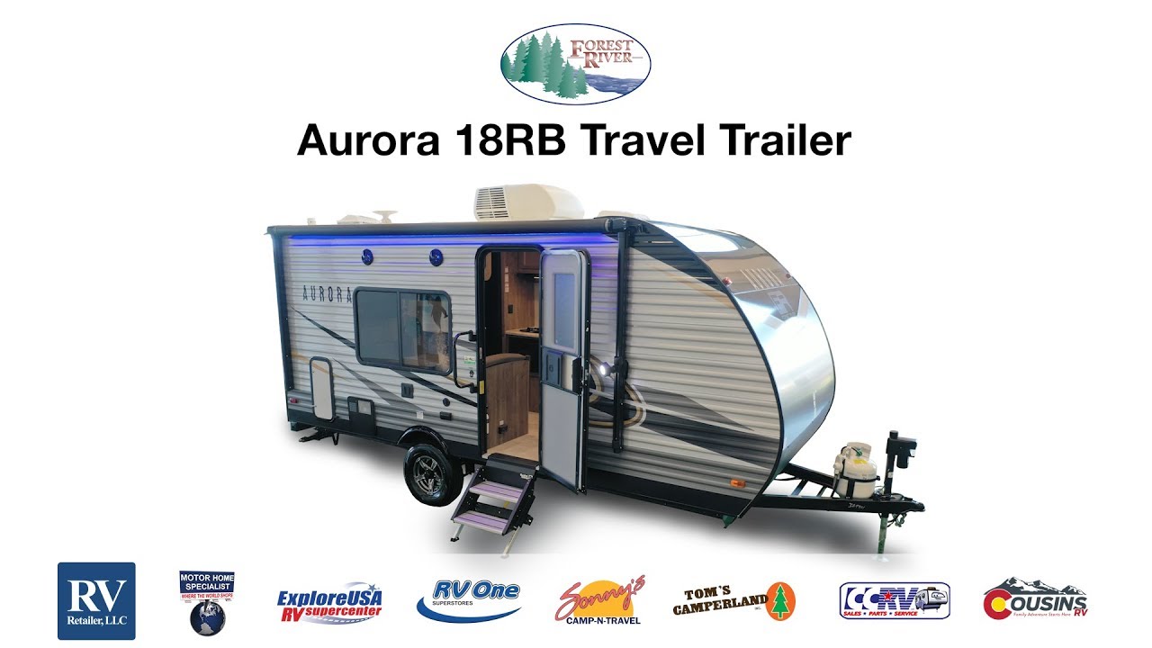SMALL RV WITH AMAZING FEATURES | The Aurora 18RB Travel Trailer