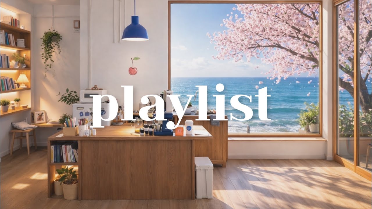 Cafe Playlist ☕ 카페에서 일할 때 틀어두기 좋은 봄 음악 🌸 | Cafe Music for Work