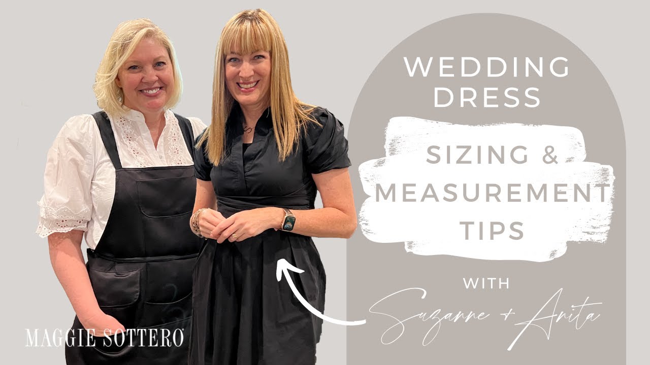 Wedding Dress Sizing And Measurement Tips