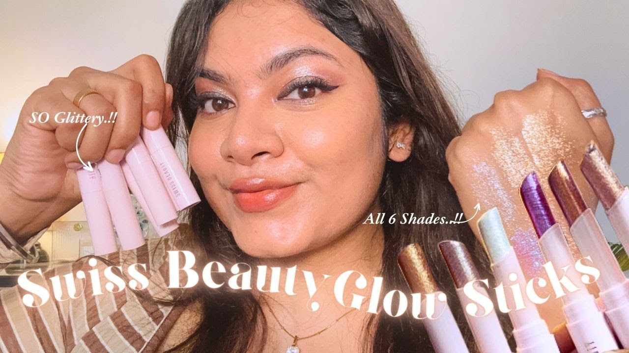 ВСЕ *Новые* 6 оттенков SWISS BEAUTY JELLY VERSE GLOW STICK: образцы и обзор