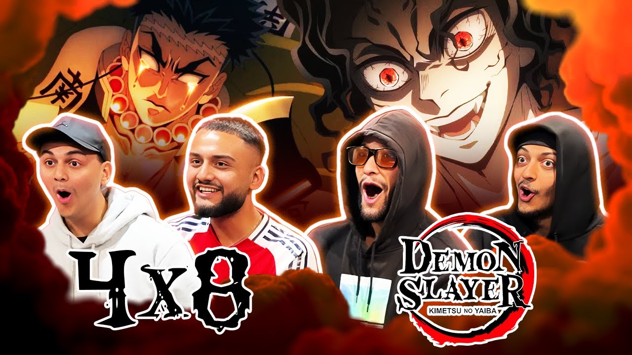 OMFG THIS IS ABSOLUTE PEAK!!! 🔥🤯 | BROTHERS watch Demon Slayer 4x8 