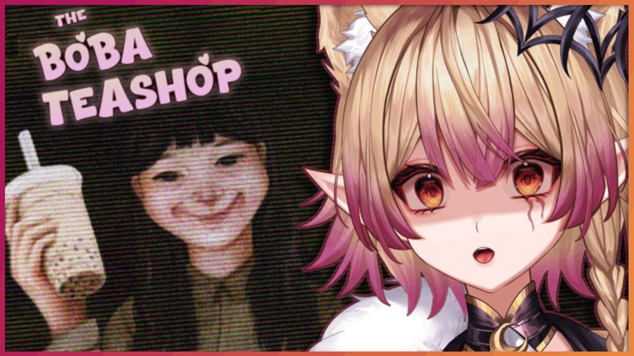 AM I BEING HAUNTED?! 👻 [ The Boba Teashop / Vylett Moonheart / #vtuber ]
