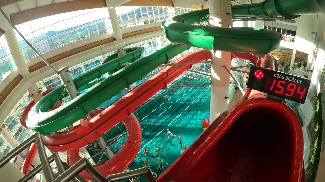 Aquapark Zakopane, All Waterslides