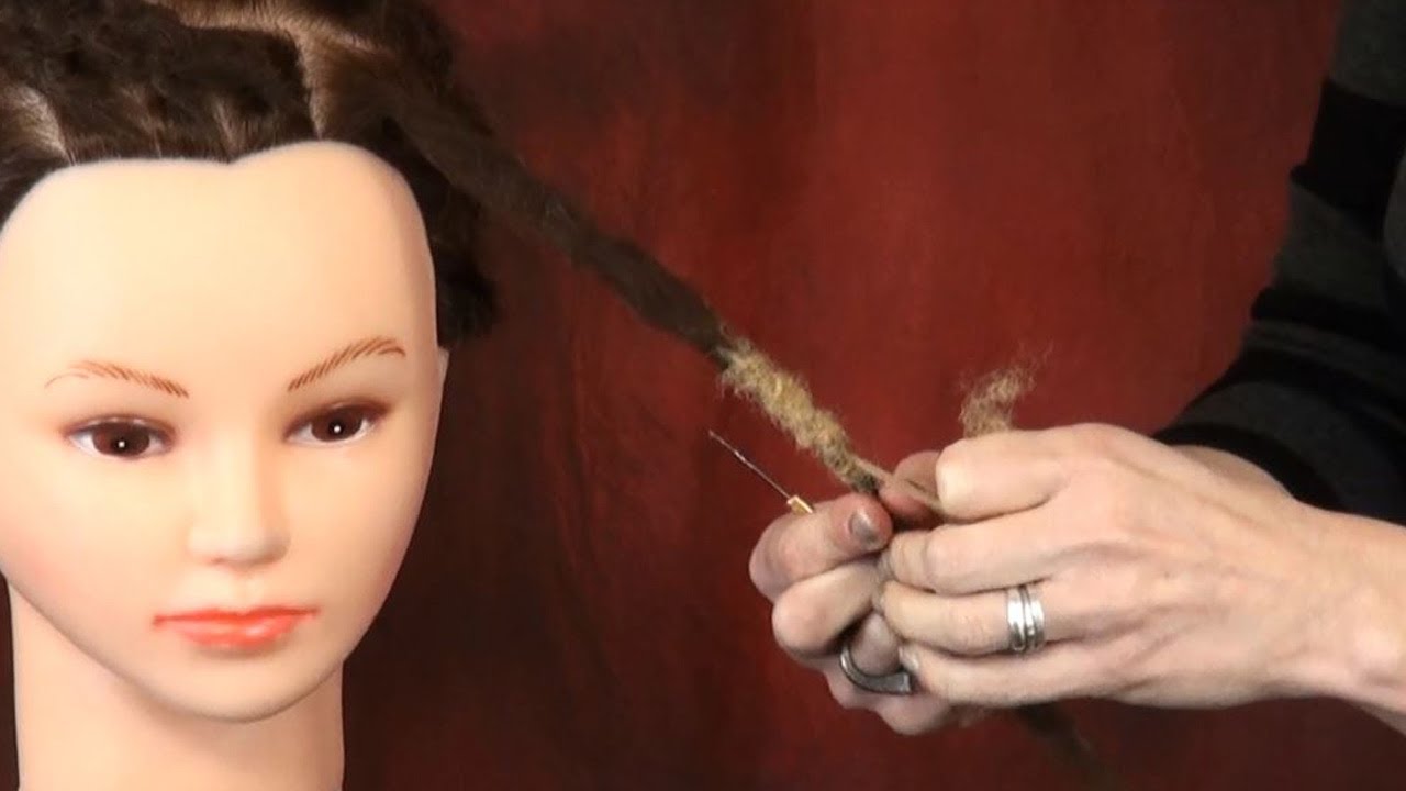 Filling Thin Spots on Dreads with Human Hair Afro Bulk- DoctoredLocks.com
