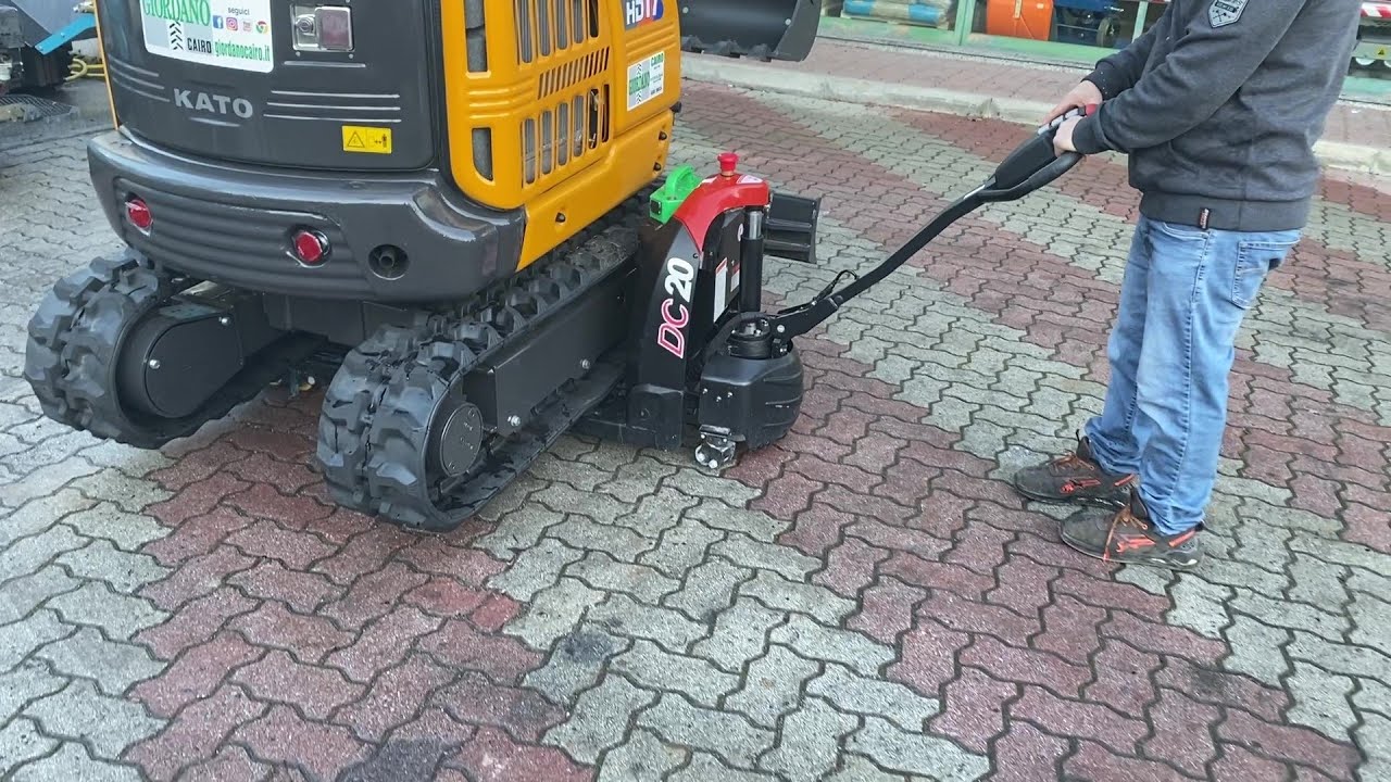 MULETTO ELETTRICO TRANSPALLET GIOR 20 Qli - BATTERIA al LITIO 100% GREEN ECOLOGICO da Giordano Cairo