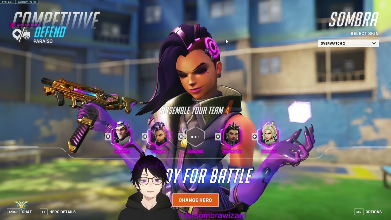 SombraWizard SOMBRA OVERWATCH 2 SEASON 11 GAMEPLAY